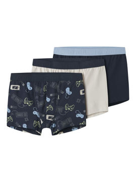 Name It Boxer 3p Navy Gamer Noos