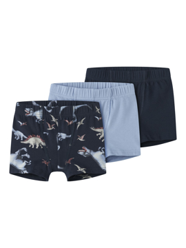 Name It Tights 3P Navy Dino