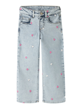 Name It Rose Wide EMB Jeans